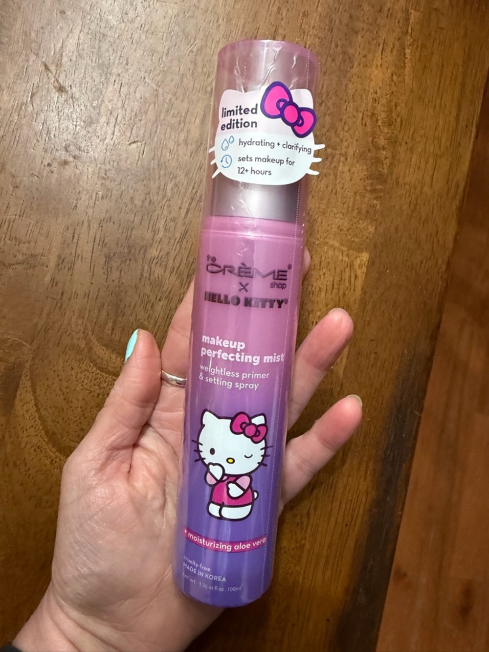 Crème Shop makeup perfecting mist